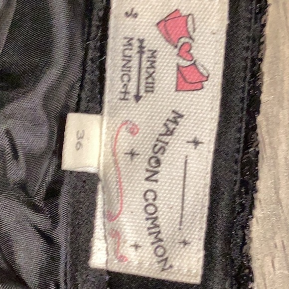 Maison common pants, sequence, black - Picture 4 of 4